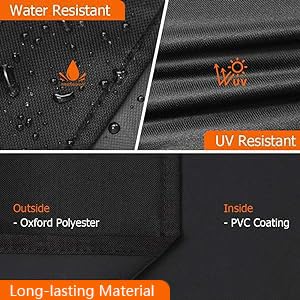 iCOVER Smoker Cover- Bradley Digital 4 Rack 600D Smoker Cover Heavy Duty Canvas Waterproof with Vent