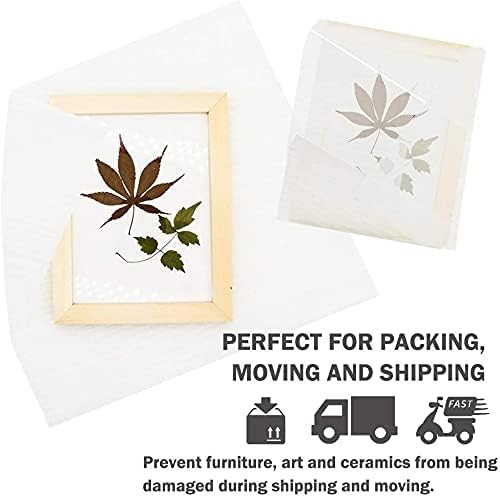 300 Pack Cushion Foam Pouches & Sheets, 4 Sizes Packing Foam Dish Packing Moving Supplies, Cushioning Wrap Sheets, Moving Foam Wrap Pouches for Protect Mug, Cup, Glasses, China, and Dishes