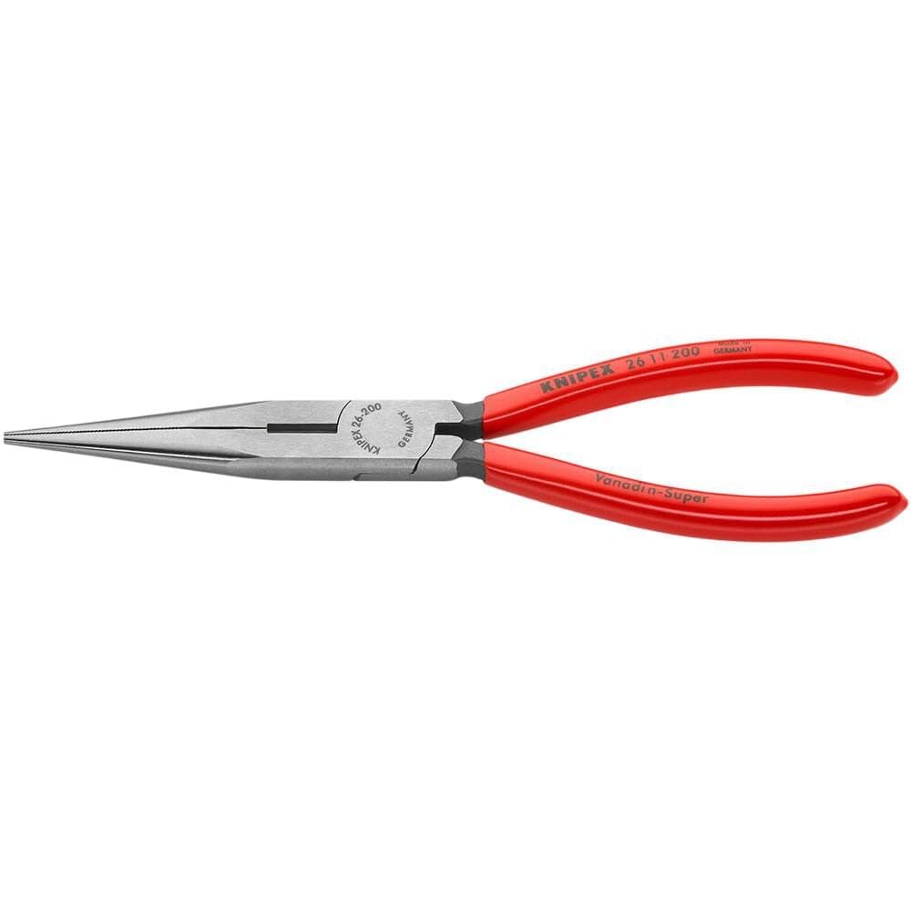 Knipex 2611200SBA 8-Inch Long Nose Pliers with Cutter