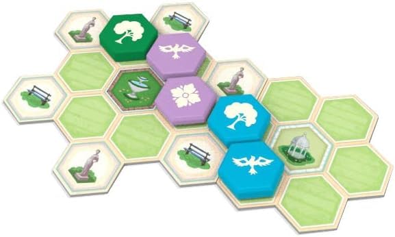 Azul: Queen's Garden - 2 to 4 Players - Board Games for Family - 45-60 Minutes of Gameplay - Games for Family Game Night - for Kids and Adults Ages 10+ - English/French Version