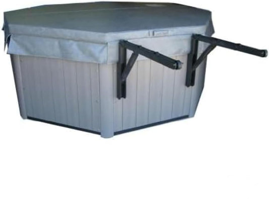 ABC Spa 4 Roller Hot Tub Cover Lifter – Durable Plastic Material, Stainless Steel Hinge Bolt Spa Lifter, Weight up to 75 Pounds, Square & Rectangle Tubs up to 8' Wide