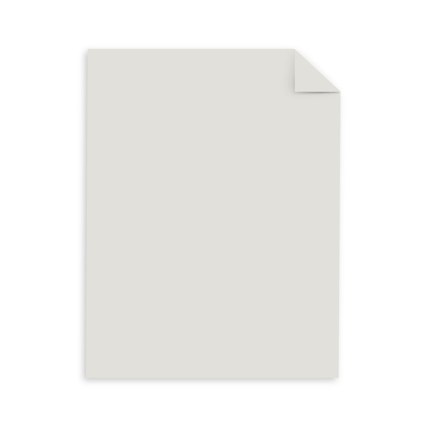 Neenah Exact Index Cardstock, 110 lb, 8.5 x 11 Inches, 250 Sheets, Gray