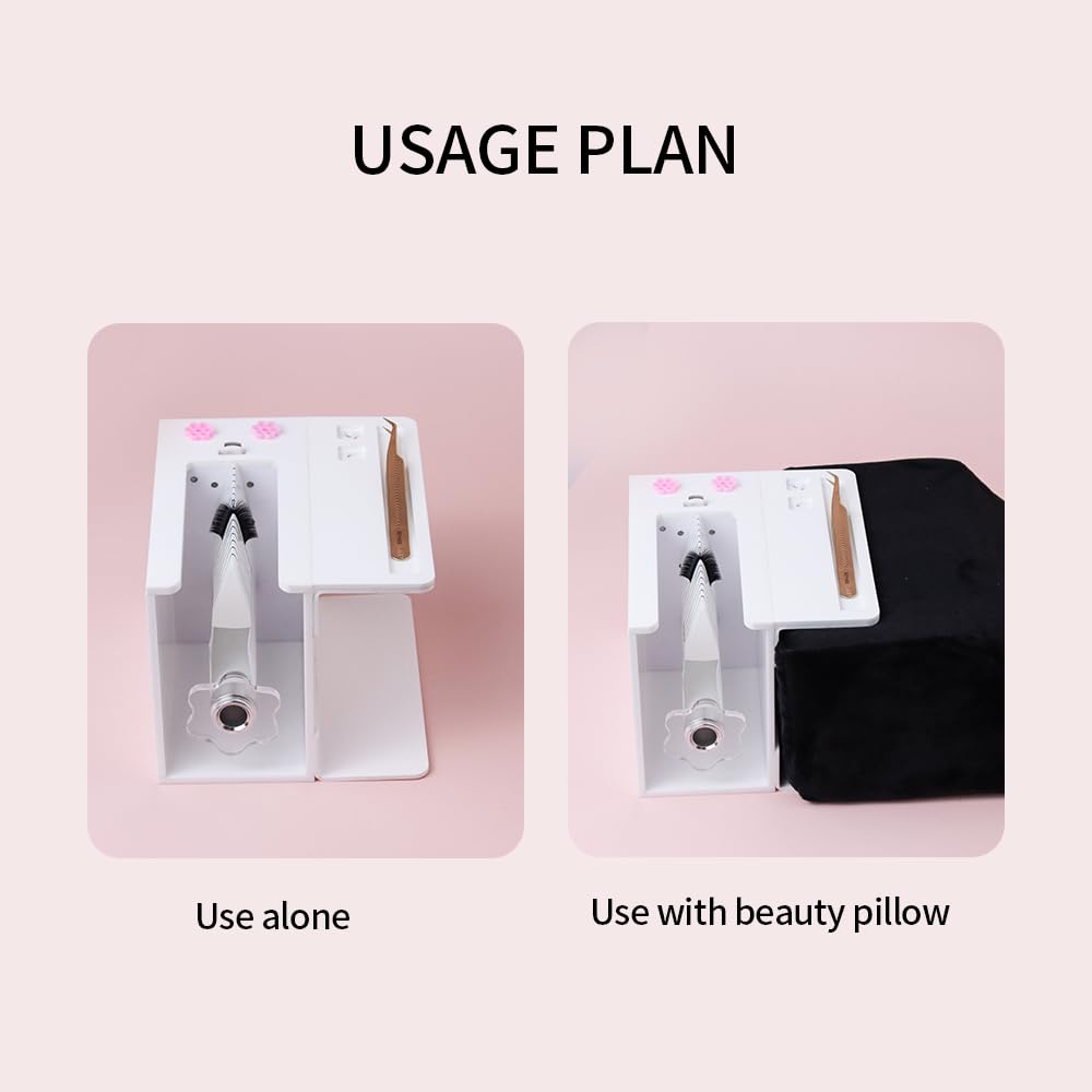 ANNAFRIS Flowering Machine Lash Fan Maker Easier to Create DIY Eyelash Extensions Fans Individual Eyelash Separator Root Splitter Machine (White)