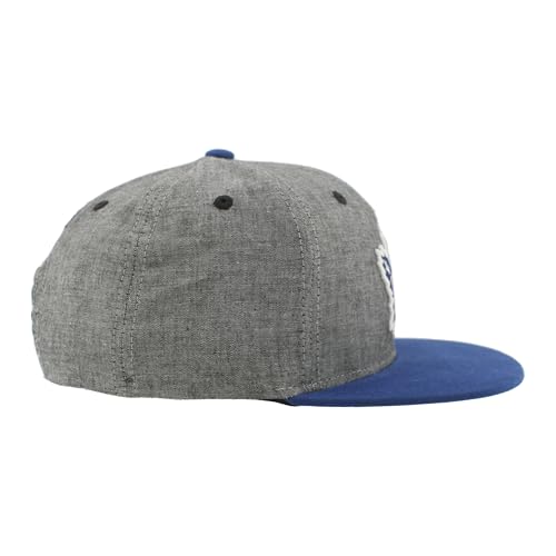 ZHATS Standard NHL Officially Licensed Adjustable Snapback Hat Chambray Heather Black