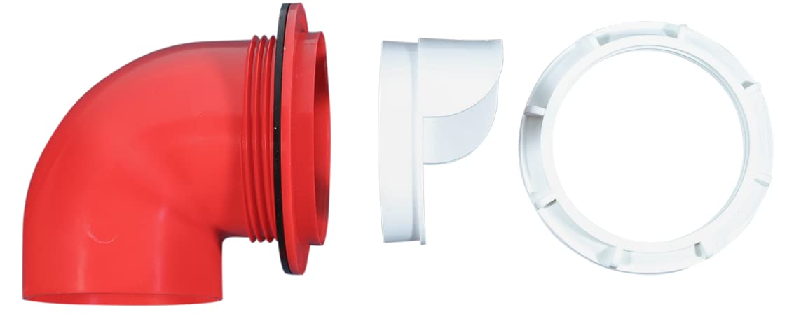RentACoop DIY Large 4-Port Chicken Feeder Kit with Hole Saw - Includes Ports, Rain Hoods, Hole Saw, and Hardware - Suitable for Bantam Chickens, Turkeys, Ducks, Roosters, and Other Poultry