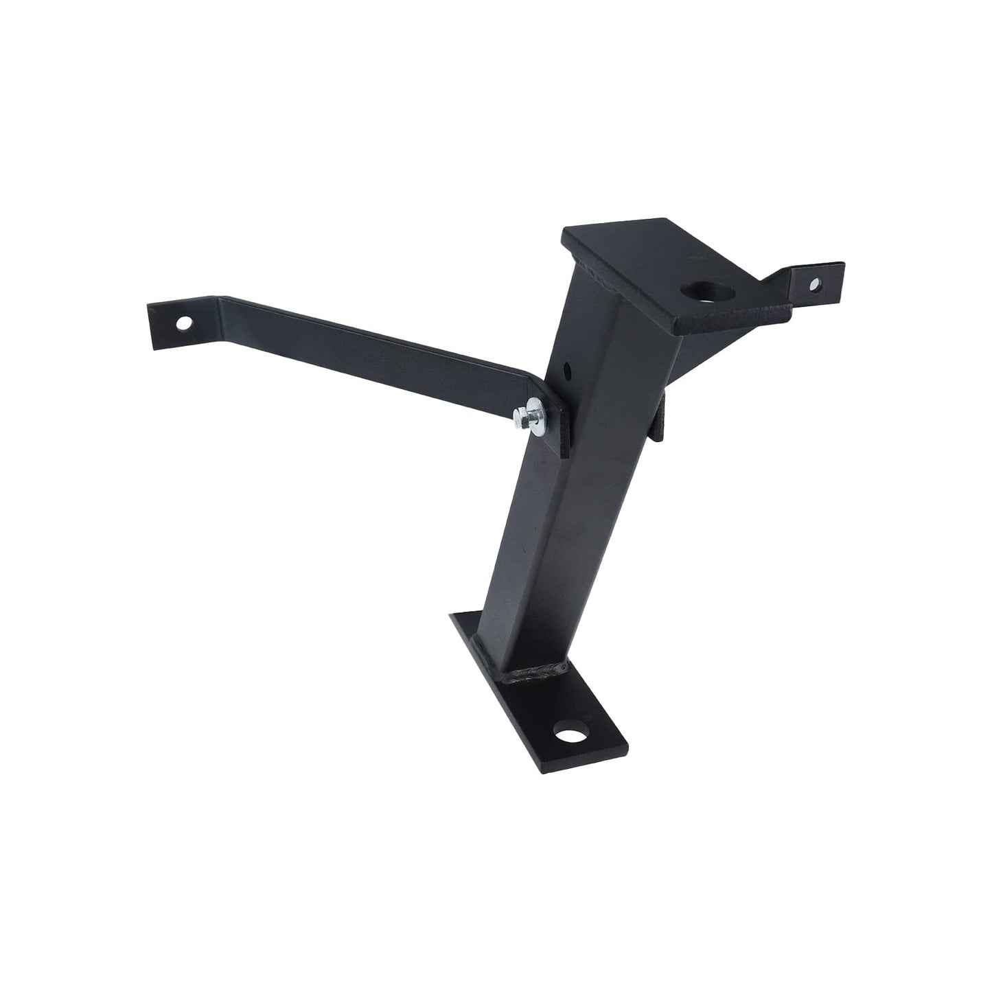 Yaegoo Lawn Mower Hitch, Garden Tractor Trailer Hitch Receiver Solid Iron Construction - Black