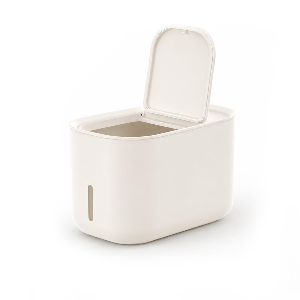 Zuutii Food Storage Container, Dry Food Storage, Pet Food Dispenser, 6.9Qt Large Storage Bin with Lid,Silicone Ring & Moisture Proof, for Grain Cereal Soybean Corn Light Cream