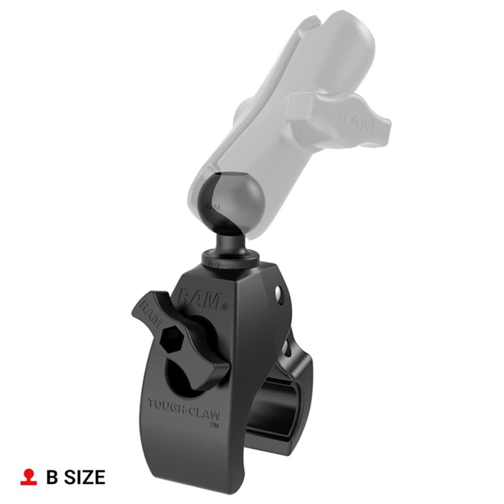 RAM Mounts (RAP-B-400U) Small Tough-Claw with 1" Diameter Rubber Ball