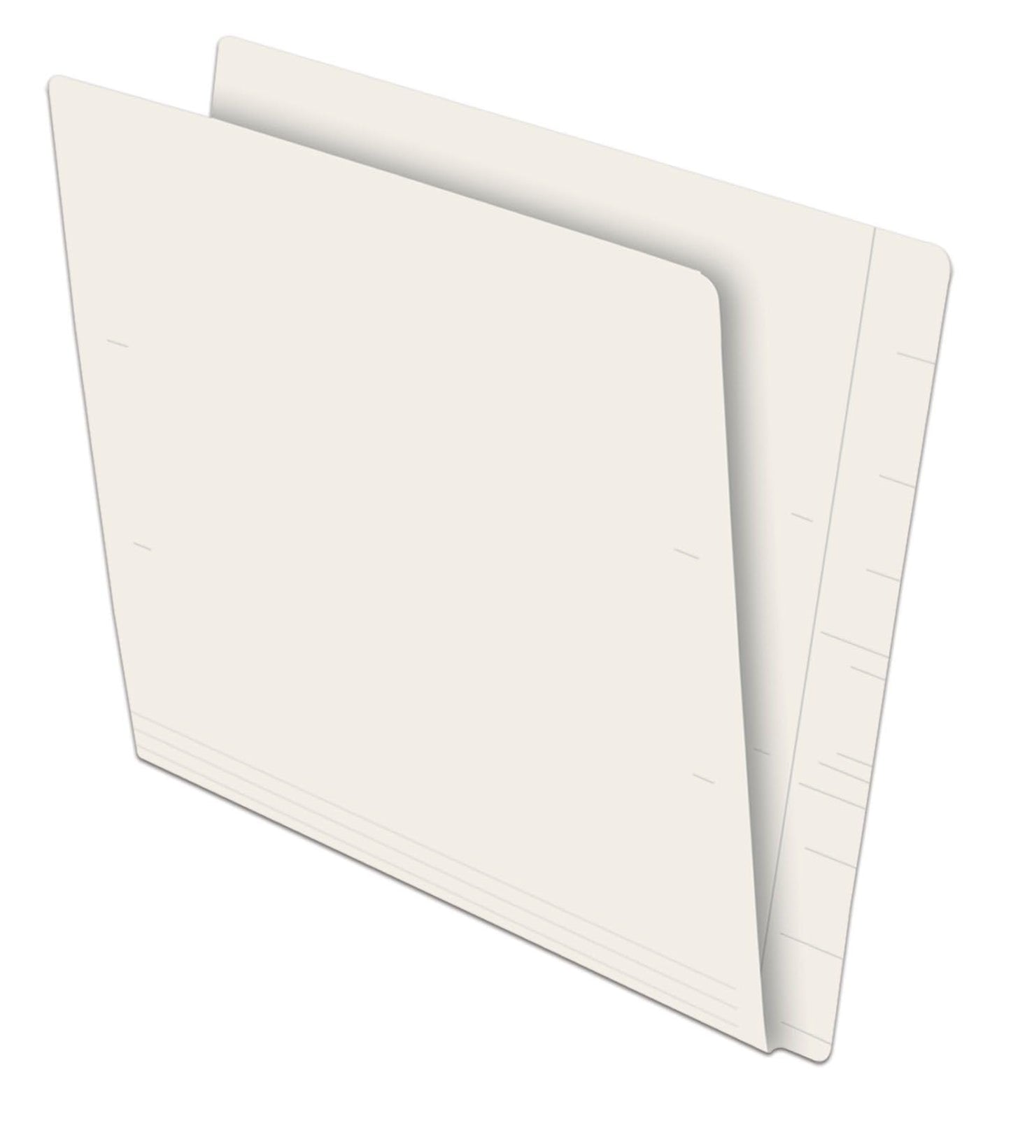 Pendaflex File Folders, End Tab, Reinforced Full Tab, Letter Size, Ivory, 100-Pack, Durable Paper File Organizers for High-Traffic Filing and Professional Use