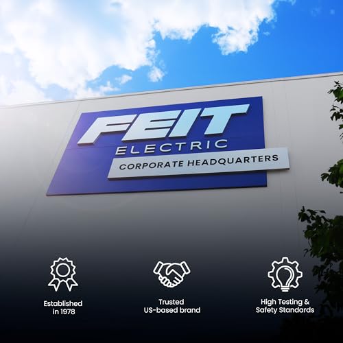 Feit Electric LEDR56B/927CA/MP/6 5/6 inch LED Recessed Downlight, Baffle Trim, Dimmable, 75W Equivalent 10.2W, 925 LM Retrofit kit, 5-6 in 75 Watt, 2700K Soft White, 6 Count