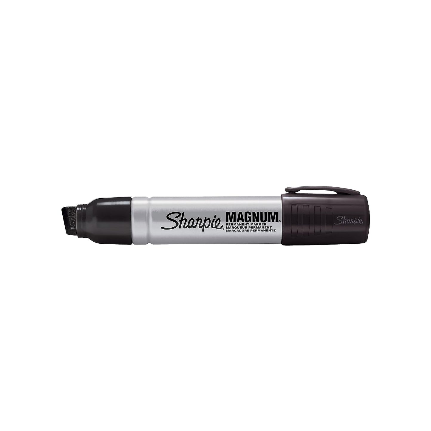 Sharpie Magnum Permanent Markers, Oversized Chisel Tip, Great for Poster Boards, Black, 12 Count