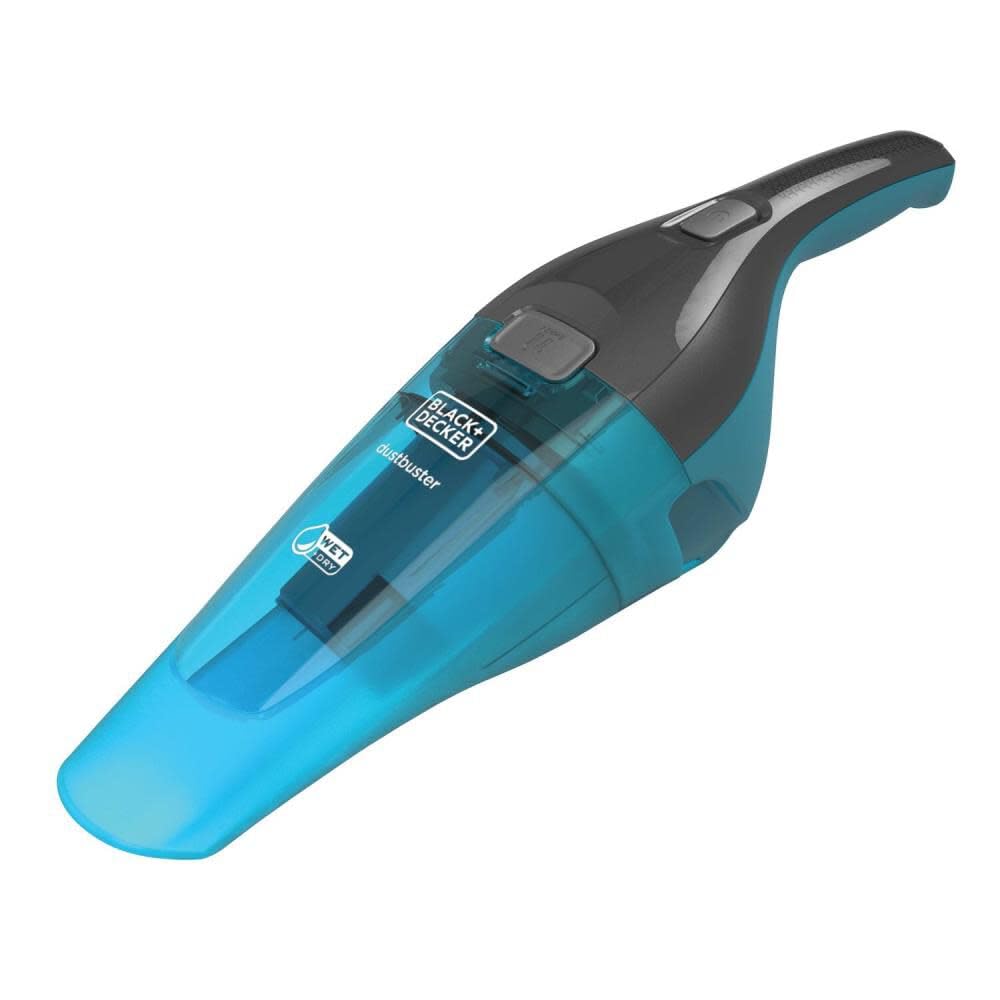 BLACK+DECKER dustbuster QuickClean Cordless Wet/Dry Handheld Vacuum, Turquoise (HNVC215BW52)