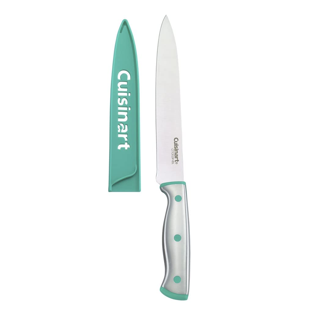 Cuisinart 10-Piece Stainless Steel Knife Set with Blade Guards (C77CR-10PC)