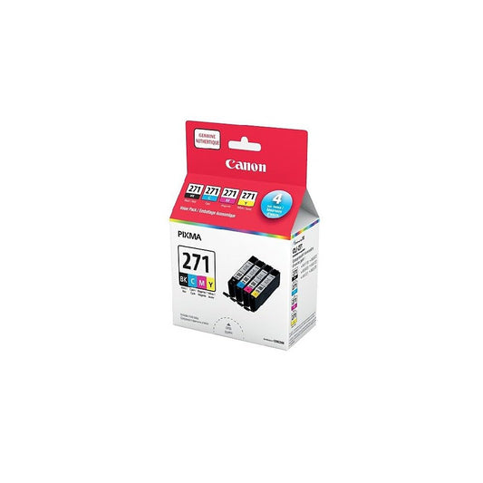 Canon Genuine Canon CLI-271 CMYK Value Pack Ink Cartridge