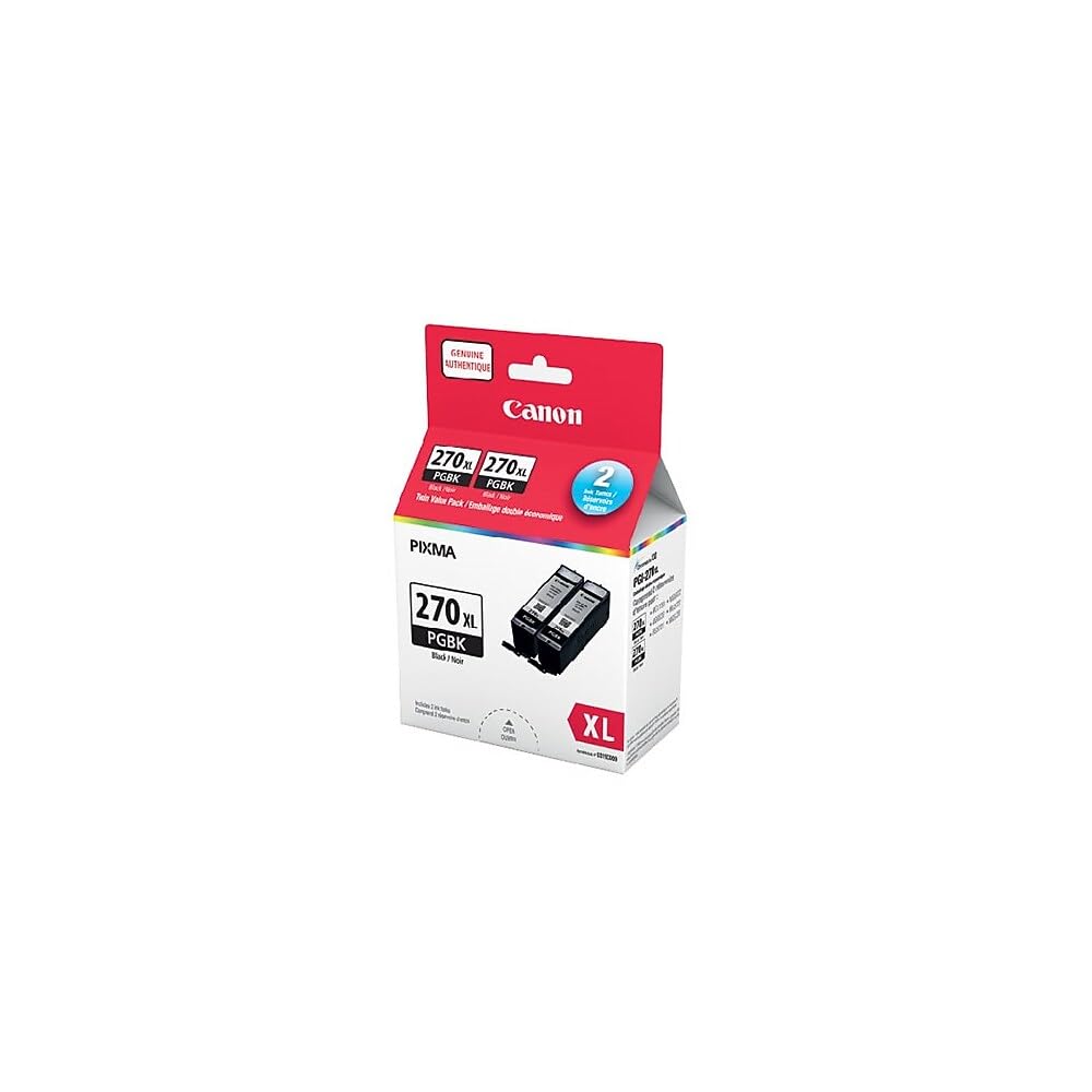 Canon PGI-270XL PGBK Twin Pack Ink Cartridge