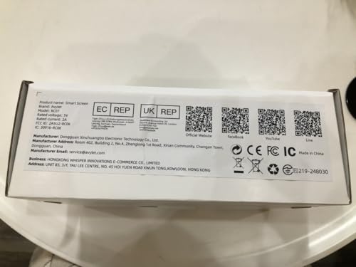 Avylet 9" Wireless CarPlay Screen for Car with Apple Car Play & Android Auto, Portrait & Landscape Mode, OTA Upgrade, Portable Touchscreen & Backup Camera, GPS Navigation/Voice Control/Bluetooth 5.0