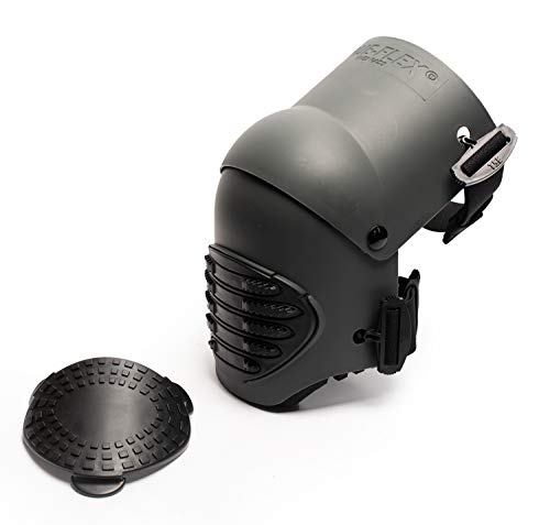 TSE Safety True Flex Work Knee Pads, Black, one Size (TSE-TFLX-4-16)