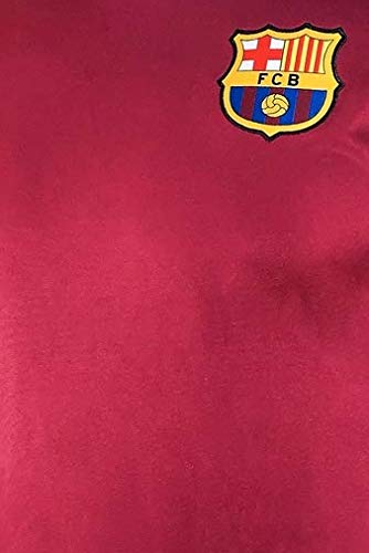 Icon Sports Mens Striker Short Sleeve Game Polyshirt UEFA Champions League Soccer Barcelona, Alternate, Medium