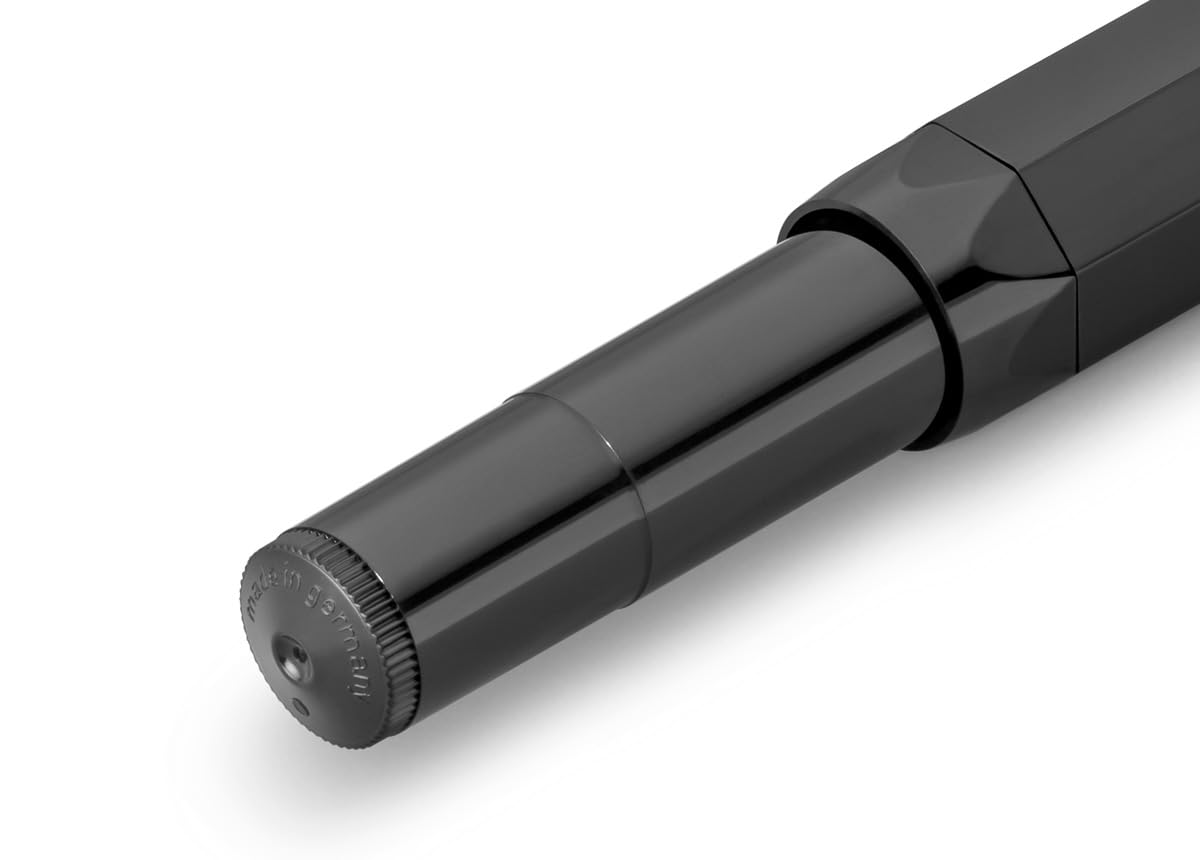 Kaweco SKYLINE SPORT Fountain Pen Black I Premium Fountain Pen for Ink Cartridges I Exclusive Fountain Pen 13 cm I Nib: M (Medium)