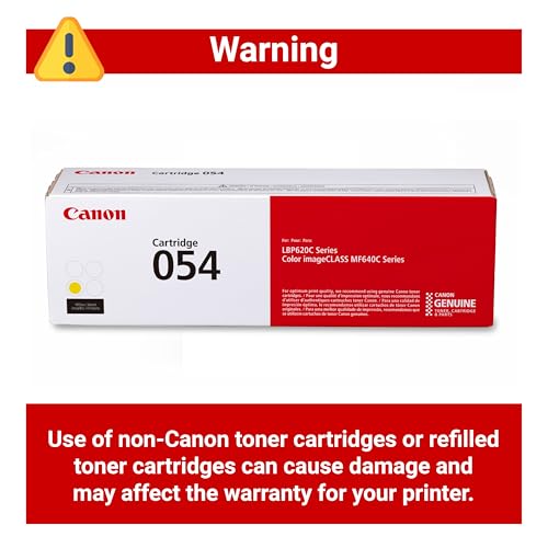 Canon Cartridge 054 Yellow, Standard Toner