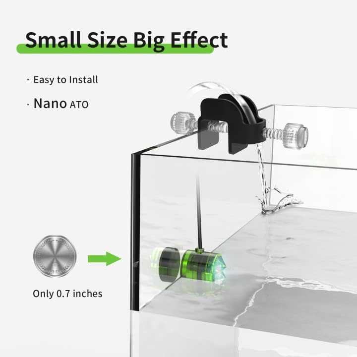 Fzone Aquarium ATO Auto Top Off Refilling System with Dual Optical Sensor for Both Reef and Fresh Tank （360P