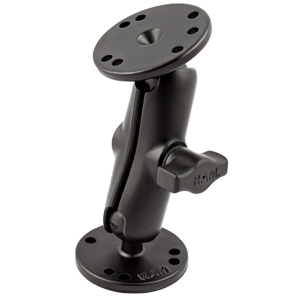Ram Mount 1-Inch Diameter Ball Mount with 2/2.5-Inch Round Base