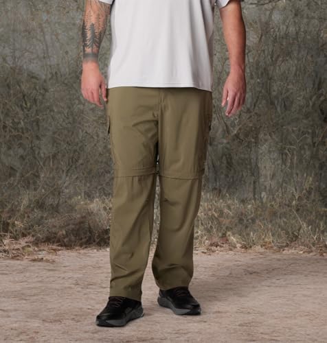 Columbia Men's Silver Ridge Utility Convertible Pant, Dark Mountain, 32 x 34
