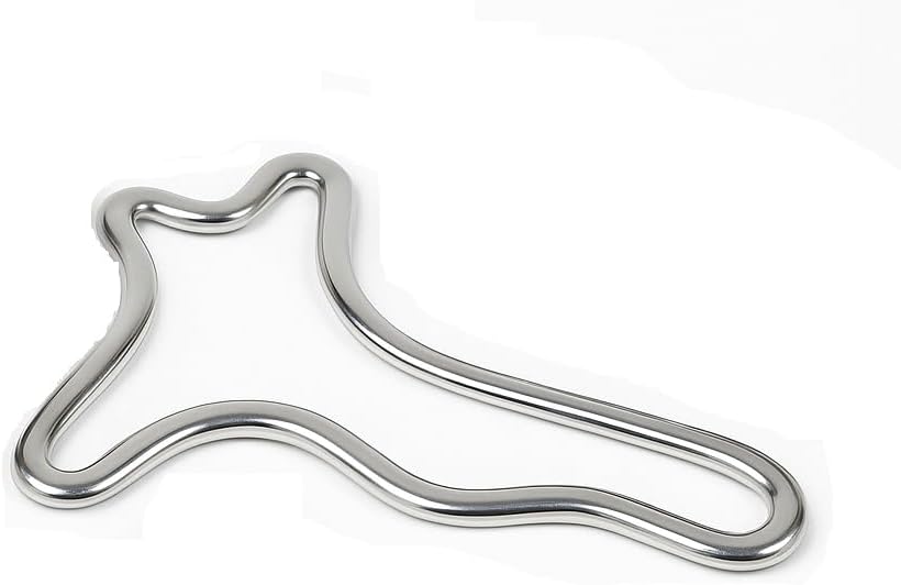 Professional Body Sculpting Metal Therapy Massage Tool Set, 3 Pieces, Colombian Made, Silver