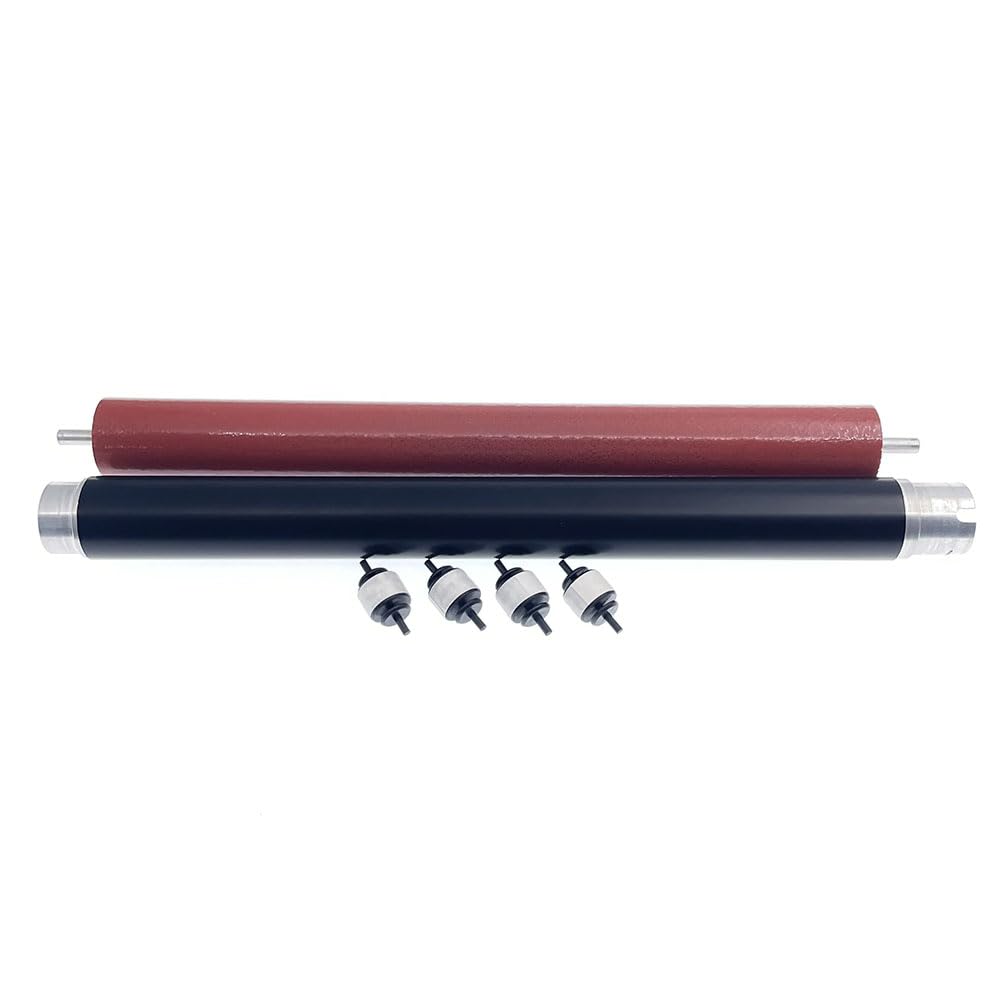 Heat Fuser Upper Roller + Lower Pressure Roller + 4piece Cleaner Pinch Roller Compatible for Brother HL-L8260 HL-L8360CDW HL-L9310 MFC-L8610 MFC-L8900 MFC-L9570