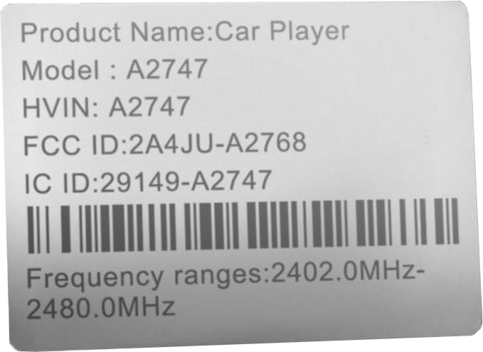 (2+64G)- for Toyota Corolla 2006-2013 Car Radio with Wireless Carplay/Android Auto,Android Car Stereo 9inch Touch Screen GPS Navigation WiFi Bluetooth FM/RDS Mirror Link SWC Backup Camera