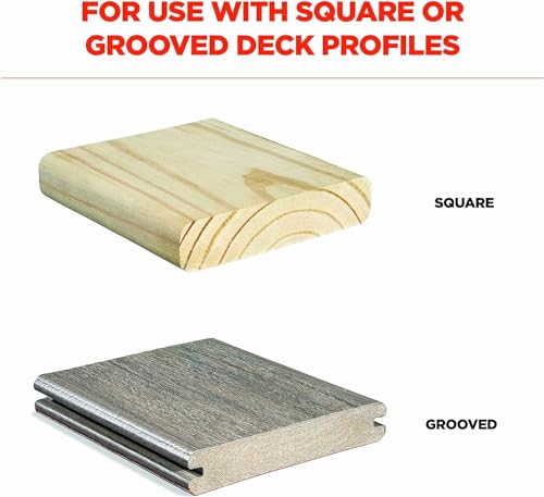 CAMO 0345124 Edge Deck Screws, Hidden Fastening, 1-7/8", ProTech Coated (700 ct)