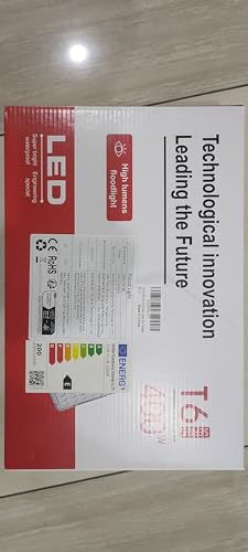 400W LED Flood Light,Super Bright 40000LM FloodLight Outdoor,IP66 Waterproof 6500K Daylight White Outdoor Lights,for Yard,Garden,Playground,Lawn,Garages,Stadium(No Plug)