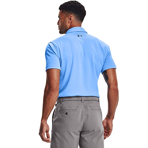 UNDER ARMOUR mens Tech Golf Polo ,(369) Lime Surge / / Black,X-Large Tall