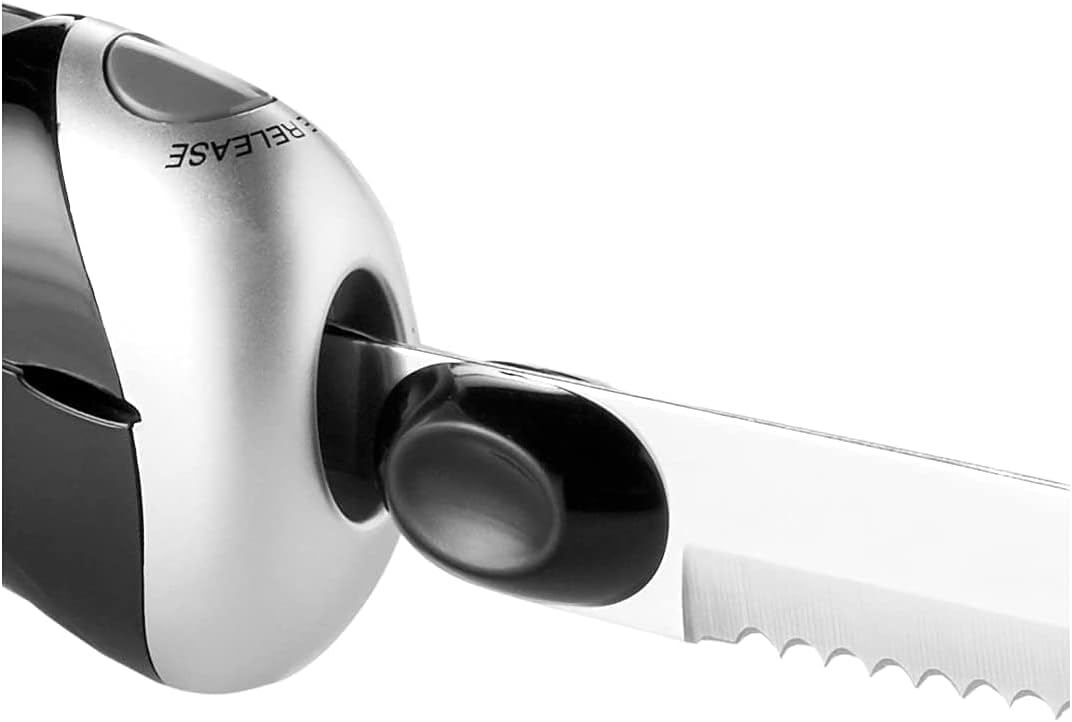 Cuisinart Corded Electric Knife for Meat, Bread and More, Dishwasher-Safe Blade (CEK-30C)