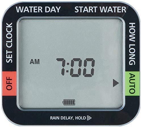 Melnor 65169AMZ Hydrologic Digital Timer, Grey, Black