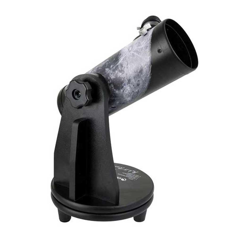 Celestron – 76mm Signature Series FirstScope – Compact and Portable Tabletop Dobsonian Telescope – Ideal Telescope for Beginners – Features Custom Moon Map Wrap – Bonus Astronomy Software Package
