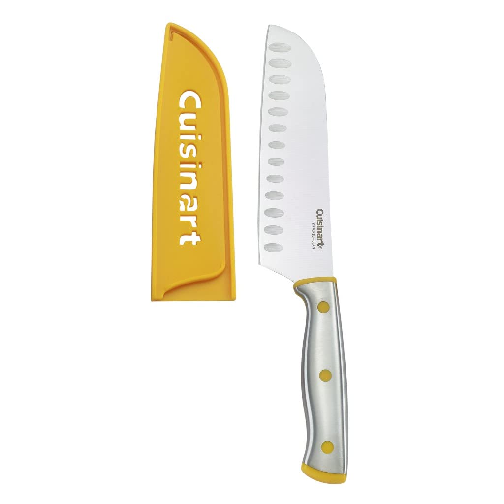 Cuisinart 10-Piece Stainless Steel Knife Set with Blade Guards (C77CR-10PC)