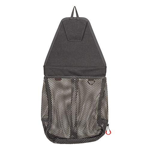 Allen Company® Competitor Over-Under Molded Hull Bag, Holds 125 Empty Hulls, Spring Clip Opening with Magnetic Closure, Gray