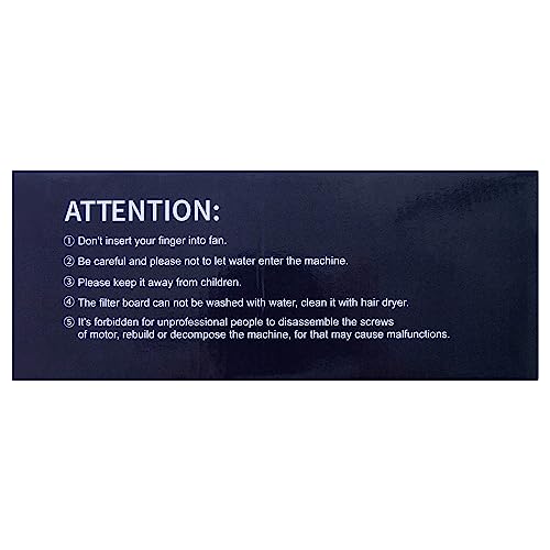 BRANTMAKER Nail Dust Collector with Brush and 2 Reusable Filters, 60W Vacuum Dust Fan for Acrylic Nails (Pink)