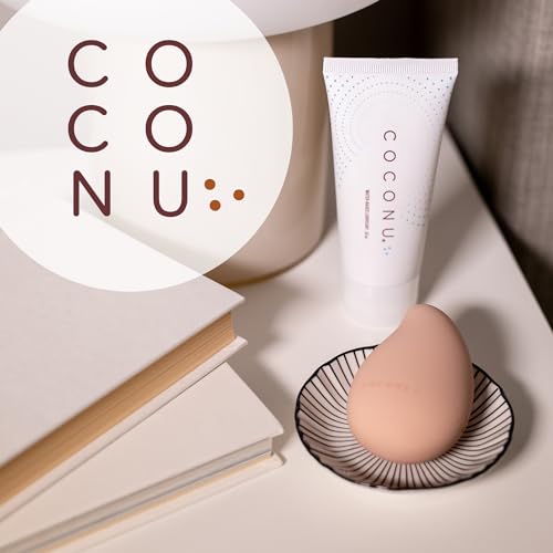 Coconu Wave Personal Massager – Travel-Size Rechargeable Massager with 10 Vibration Speeds | Discreet Flat Design | Stress Relief & Relaxation