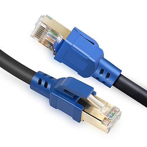 wawpi Ethernet Cable Cat6 300 FT, High Speed Outdoor Internet Wire,LAN/WAN Network Cord for All RJ45 Devic,TV, Router, Modem, PC, Gaming.