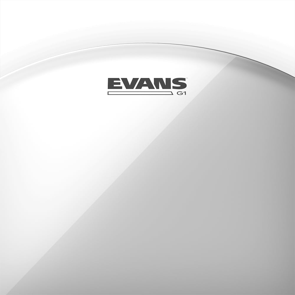 Evans Drum Heads - G1 Clear Tom Drumhead, 13 Inch