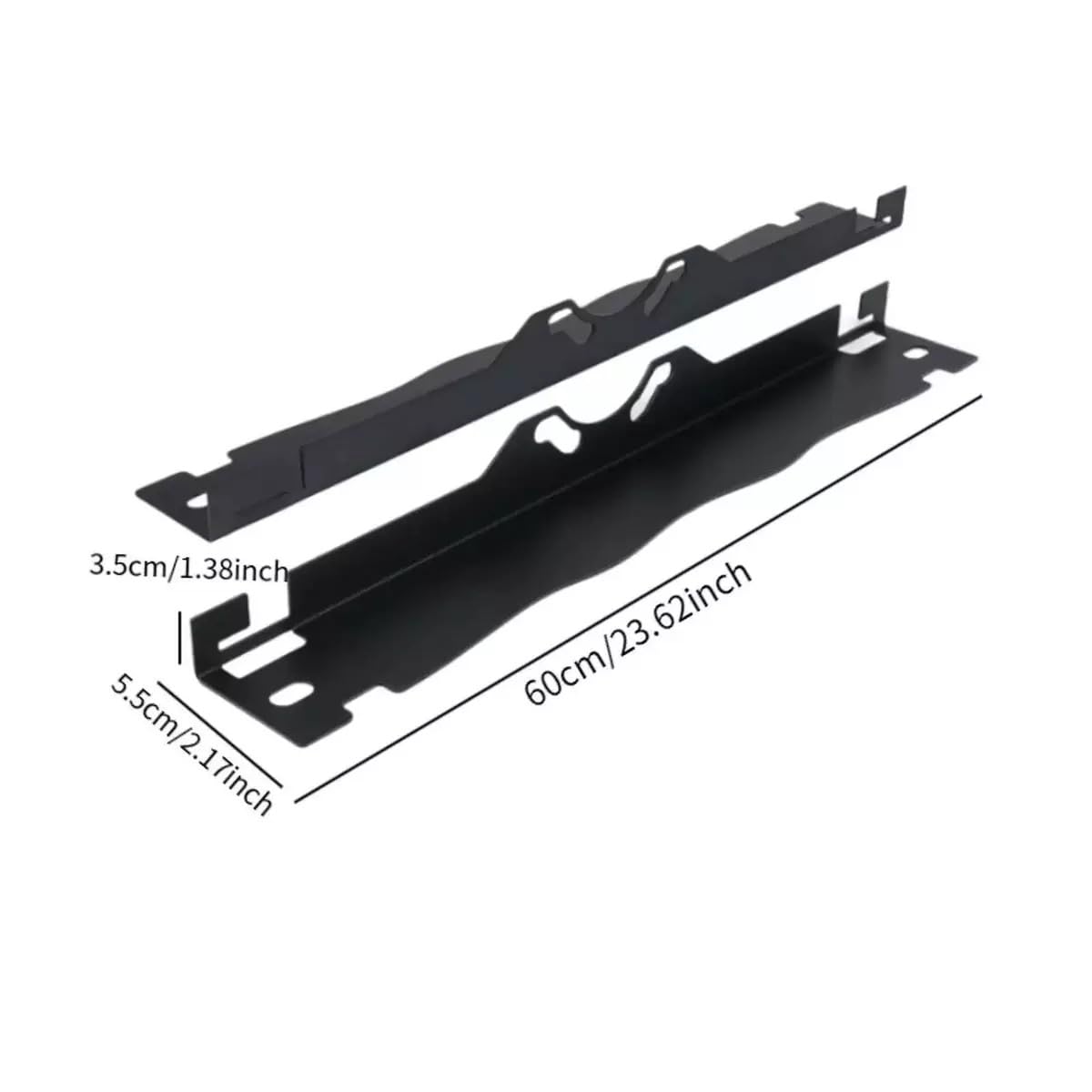 Tiandirenhe 2pcs Heavy Duty Toe Alignment Tool Plates, Wheel Alignment Tool Plate with Hanging Holes, Alignment Tools Automotive, Car Front End Alignment Tool for Cars, Silver