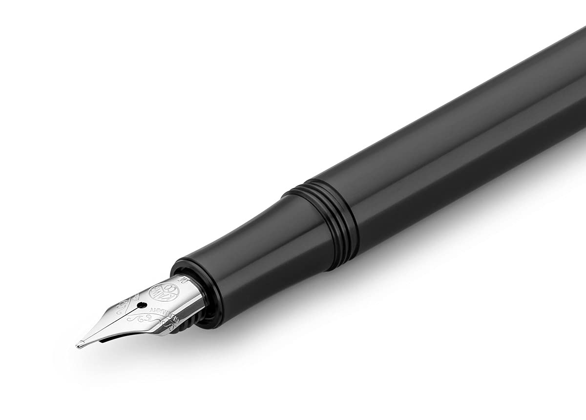 Kaweco Liliput Mini Black Fine Point Fountain Pen - KWLF-BK-F