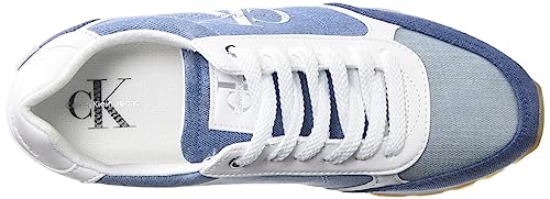 Calvin Klein Women's Cayle Sneaker, Blue Denim 450, 10
