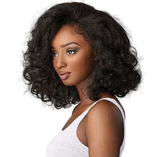 Sensationnel Synthetic Instant Weave Curls Kinks&Co Half Wig - BOSS LADY (1B Off Black)