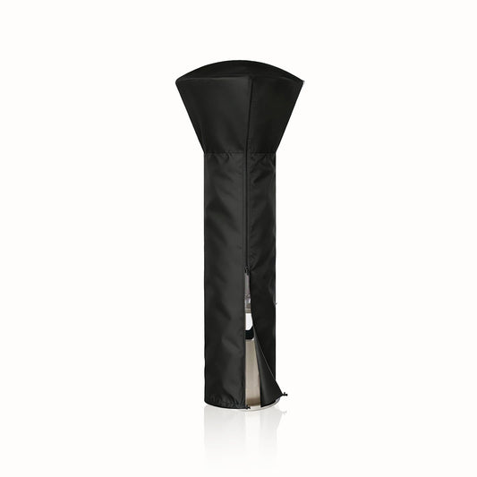 NCEDN Waterproof Patio Heater Cover - Upgraded 600D Oxford with PU Coating, Waterproof Zipper, Taped Seams, Drawstring Hem, Fits Outdoor Heaters for Patios, 89” Height 33” Dome 19” Base