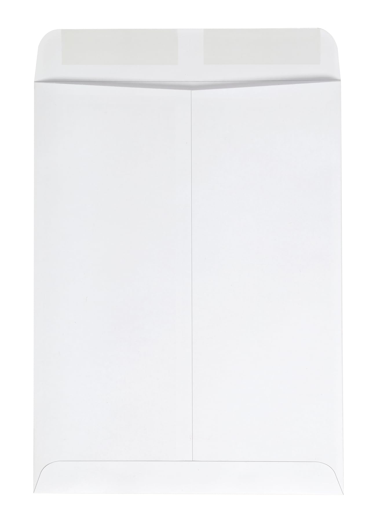 Staples Kraft Catalogue Envelopes with Gummed Flaps - 9" x 12" - White - 100 Pack