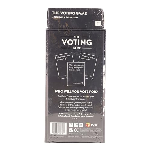 The Voting Game + After Dark Expansion Set - The Hilarious Adult Party Game About Finding Out Who Your Friends are - Perfect for College Students, Fun Parties & Board Games Night with Friends