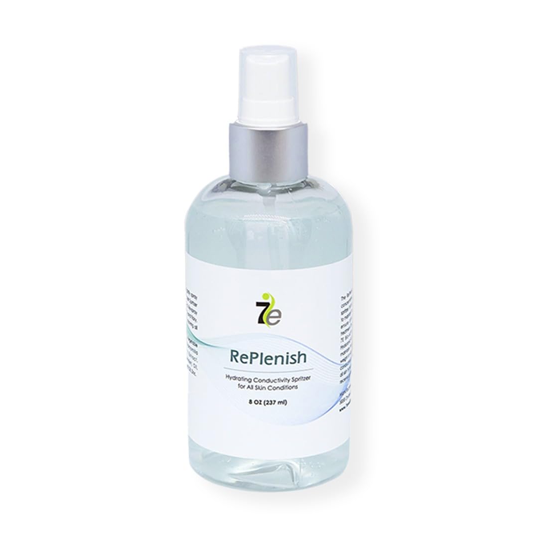 7E Wellness MyoLift RePlenish Spritzer – Hydrating Mist for Microcurrent Therapy – Reactivates Conductive Gel, Enhances Conductivity, Soothes & Moisturizes Skin (8oz / 236ml)
